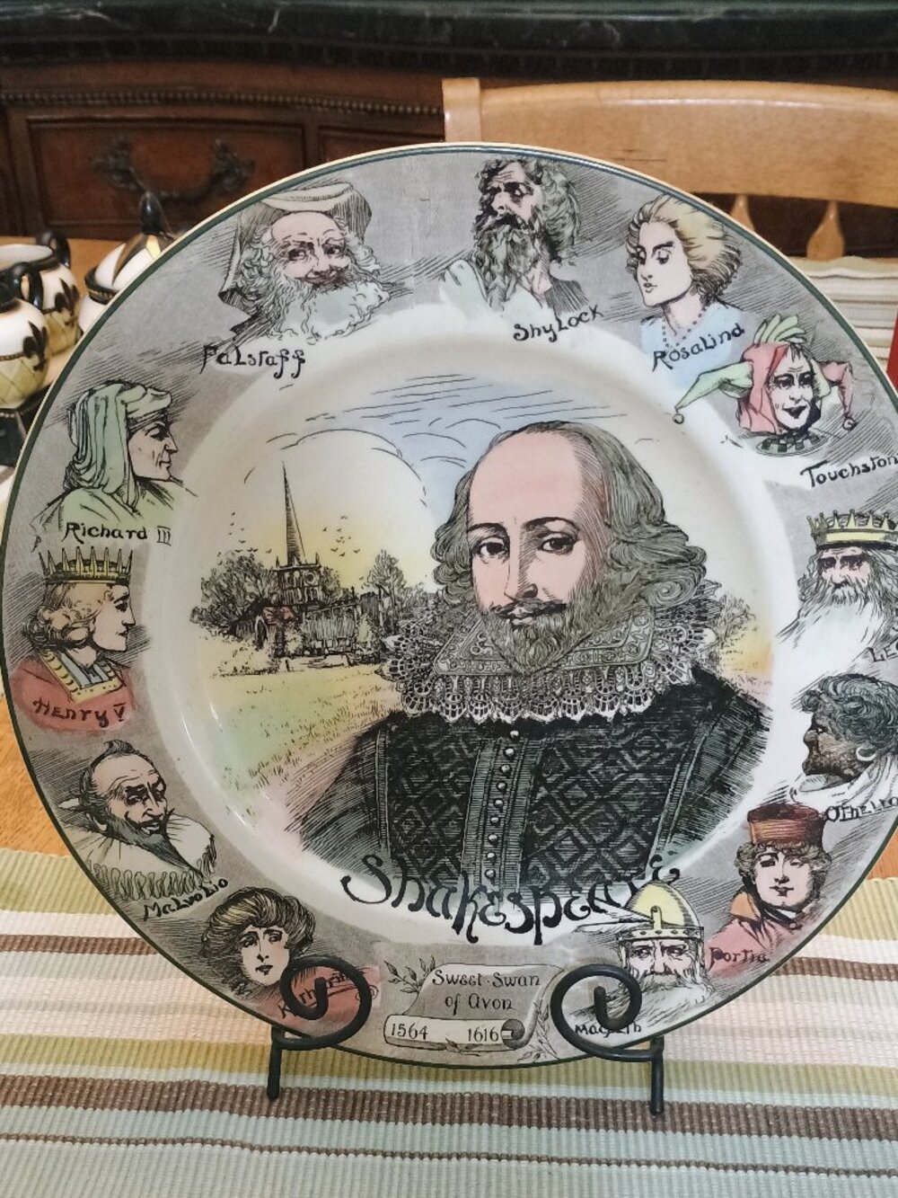 Vintage Royal Doulton Shakespeare Collector's plate
